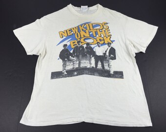 Vintage 1989 New kids on the block t-shirt mens XL fits L NKOTB tour
