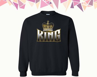 King Crown Hoodie Sweatshirt Crown King Hoodie Gym Best