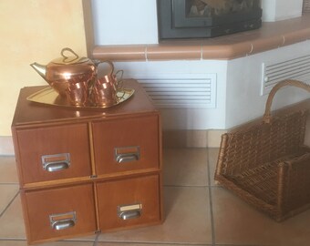 Vintage side table doctor Cabinet filing cabinet Cabinet bar
