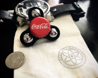 Coca Cola Bottle Cap Fidget Spinner - -Coke - EDC Spinner - Fidget Toy - 3D Printed - Hand Spinner - Bottle Cap - 3D Printed Toy - EDC