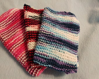 Knitted Dish Cloth/Towels