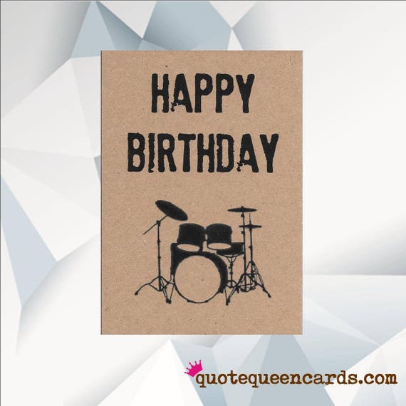 Alles Gute zum Geburtstag / Schlagzeug / Musik