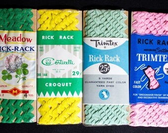 Vintage Rick Rack in Original Packaging