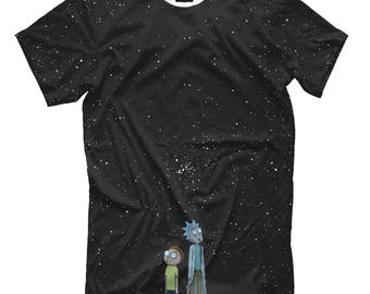 Rick And Morty Men's Women's T-Shirt Tank Top Sleeveless