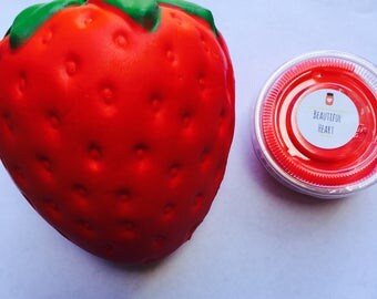 2oz Scented (fruity) Slime and a Bonus JUMBO Squishy!