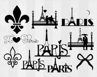 Download Paris svg files | Etsy