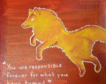 Le Petit Prince Fox Quote The little Prince Fox little Prince