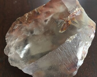 Rare Red Phantom Quartz