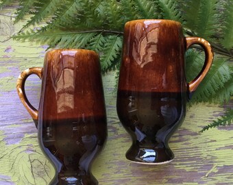 Vintage Coffee Mugs / Espresso Mugs / Cappuccino Mugs / Ceramic Mugs / Stoneware Mugs / Earthenware
