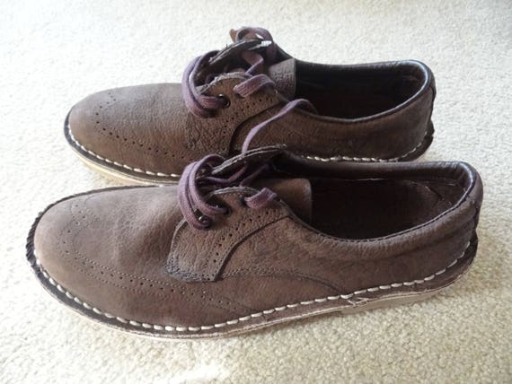 SAFARI Leather Bata Men�s Shoes Brown Made in Kenya