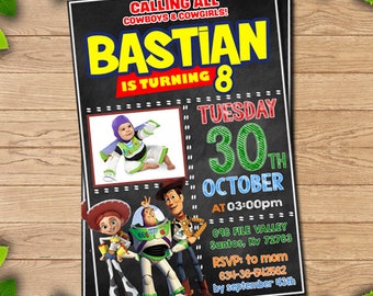 Toy Story invitation, Toy Story birthday, Toy Story birthday invitation, Toy Story party, Toy Story printable