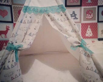 Doll teepee play house teddy den  Christmas gift birthday gift