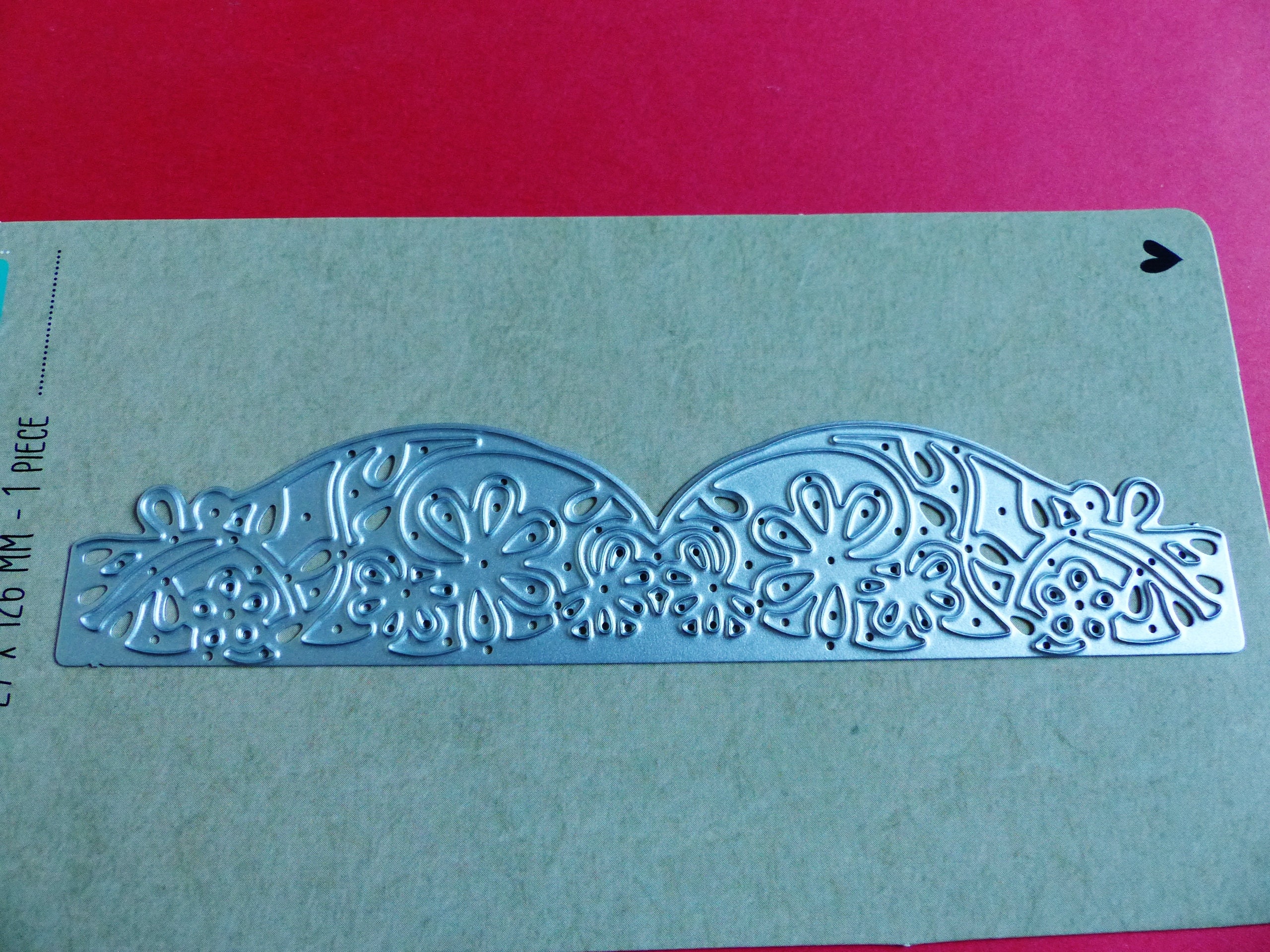 cutting and embossing die border stencil cutting and embossing 27 x 126