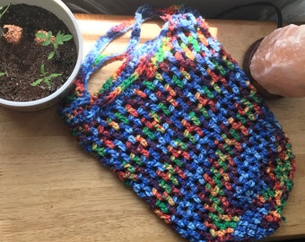 Rainbow Reusable Market Bag