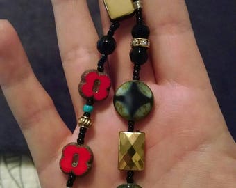 Black and gold Roach Clip