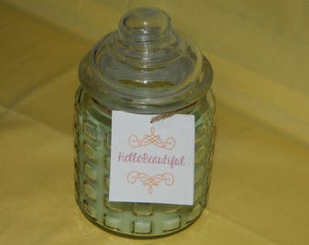 HelloBeautiful Sage Citrus scented candle