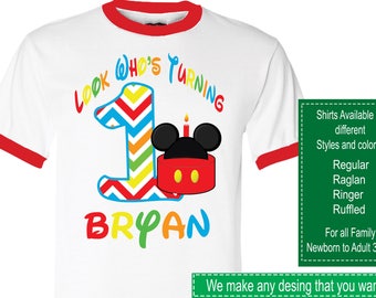 Mickey Mouse Birthday Shirt/Mickey Mouse Shirt/Mickey Mouse Party/Mickey Mouse/Mickey Mouse Birthday/Mickey Mouse Stickers/Mickey Mouse tutu