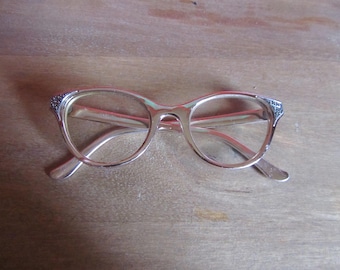 Vintage 50s cat eye glasses frames