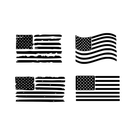 Download American flag svg Rainbow flag svg Distressed American Flag