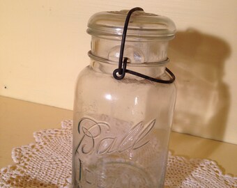 Clear Glass BALL IDEAL JAR