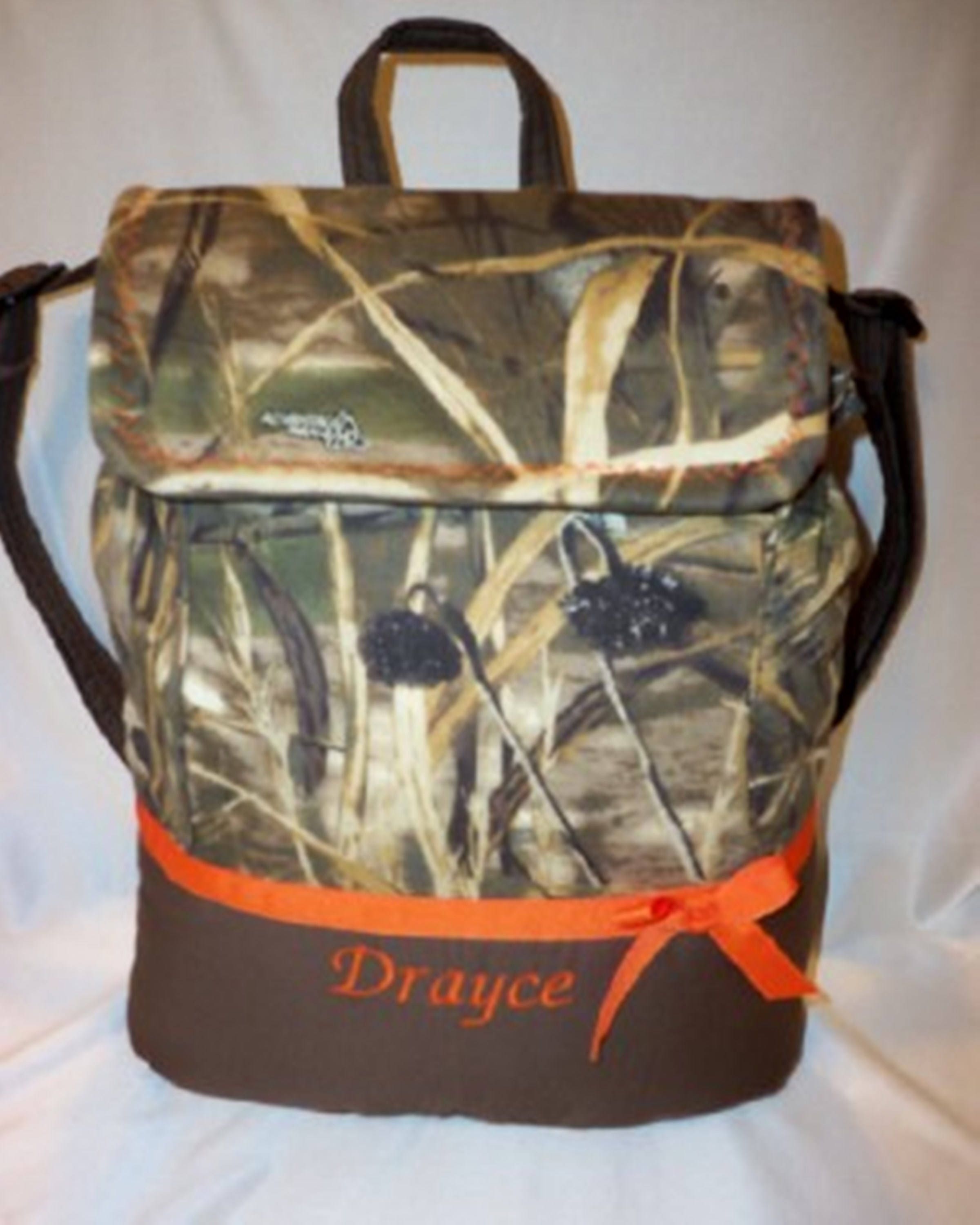Mossy Oak camo Back Pack realtree duck blind max 4 school book