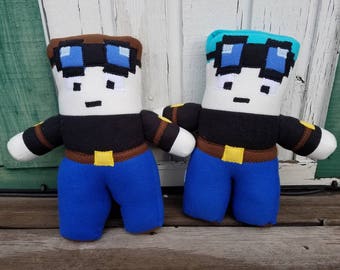 minecraft diamond plush