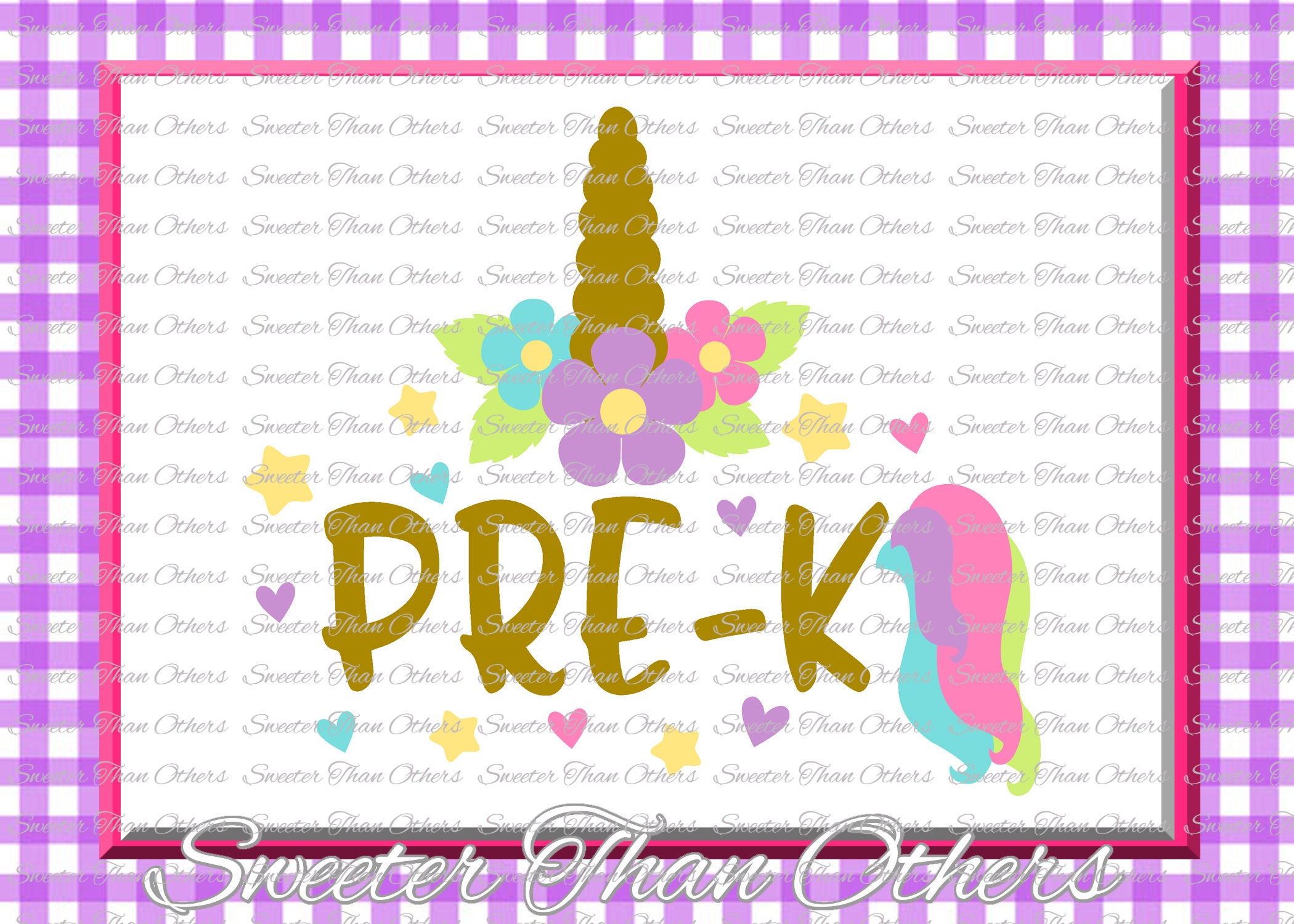 Download Unicorn Svg Pre K SVG Pre Kindergarten cut file First Day of