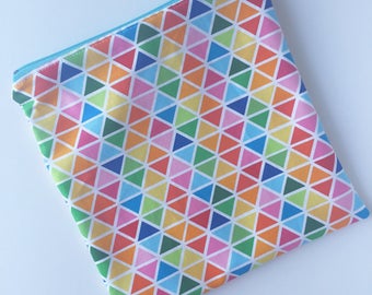 Sandwich Bag - Kids - Back to School - Rainbow Sandwich Bag - Lunch Bag - Kids Sandwich Bag - Litterless Lunch - Reusable