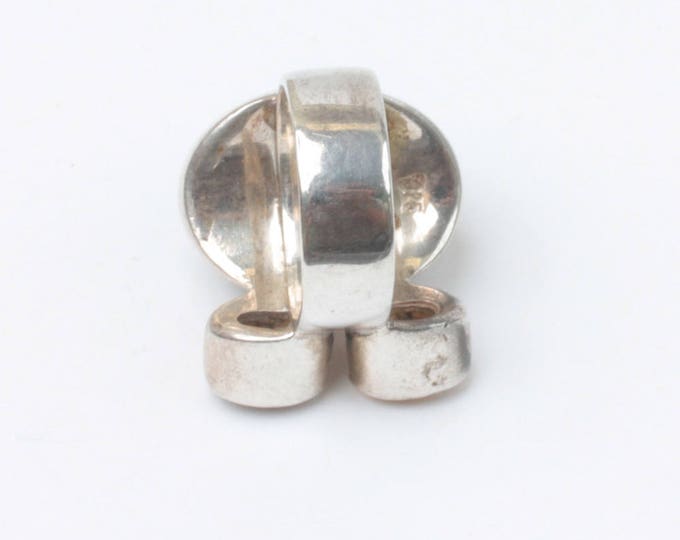 Ocean Jasper Citrine Topaz Ring Sterling Silver Modernist Signed Aryo Size 6
