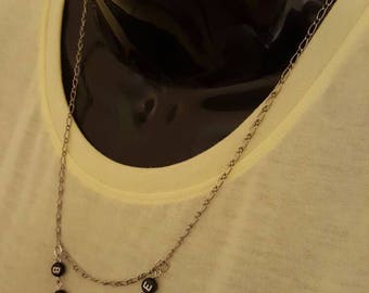 BOY Bye! Silver Plated Necklace Sample Sale 16 inch