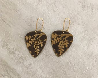 Guitar Pick Earrings