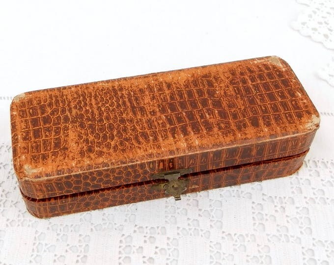 Vintage Sugar Tongs / Sugar Pincers with Satin Lined Box from France, French Sugar Cube Pincers Le Crabe, Ice Tongs, Tea Time Accessory