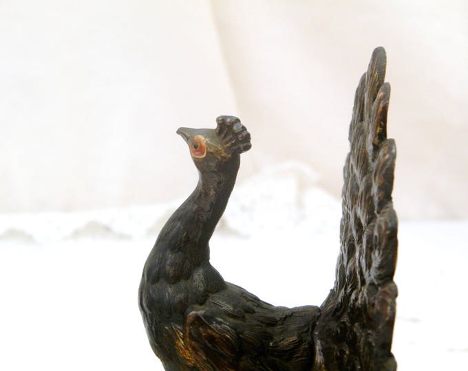 Antique French Art Deco Cold Painted Metal Peacocks on Pink Marble Bookends, Bird Book Buttresses From France, Animal Book Ends, Retro Home Antique French Art Deco Cold Painted Metal Peacocks on Pink Marble Bookends, Bird Book Buttresses From France, Animal Book Ends, Retro Home