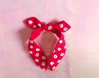 Lilo and Stitch Lilo Dress Hawaiian Floral Aulani Disney Leaves Print Knot Bow Headband
