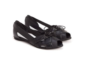 Lace Up Sandals, woven straps, Black Shoes, Sandals, Summer Shoes, Shoes, Womens Shoes, Handmade Shoes, Leather Shoes // Free Shipping