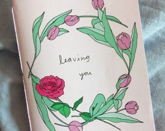 Leaving you - zine - Lovestruck prints - fanzine