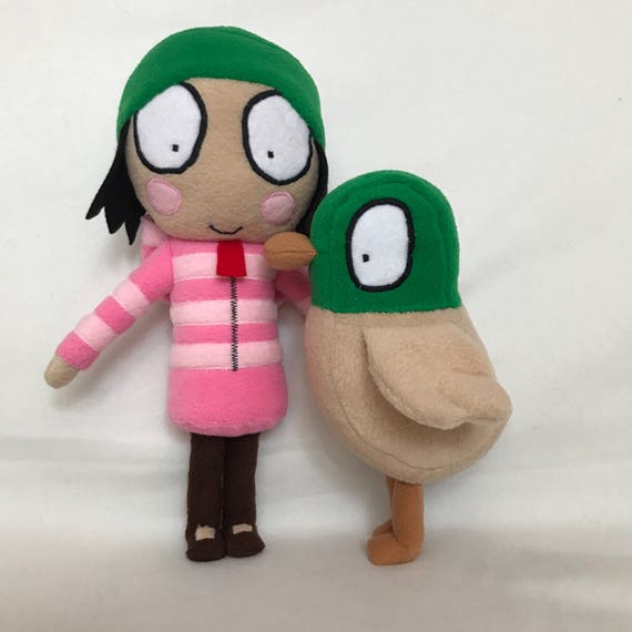 sarah and duck duck plush