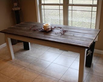 sale unique primtiques large primitive distressed dark walnut stained antique country white 7 ft farmhouse - Antique Farmhouse Kitchen Tables sale unique primtiques large primitive distressed dark walnut stained antique country white 7 ft farmhouse - Antique Farmhouse Kitchen Tables