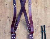 Double Shoulder Camera Strap, Camera Strap, Double Camera Harness, Leather Camera Harness Multicamera Strap - From  Shire Supply Company.