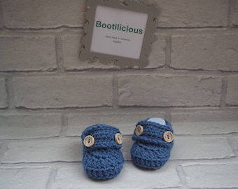 baby boy booties/crochet baby booties/baby shower gift/crochet baby loafers/loafer shoes/baby booties/christening shoes/new baby gift.