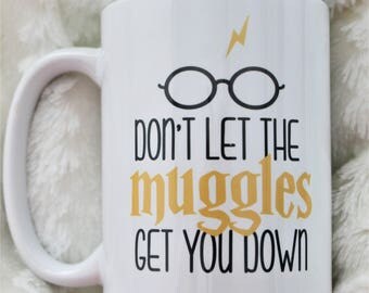 Harry Potter Mug, Dobby, Muggles, Custom mug, personalized mug, personalized gift, handmade, Birthday gift, hogwart mug, gift mug