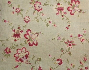 <P09R> GAUCHO FLOWER PRINTED LINEN main image 1