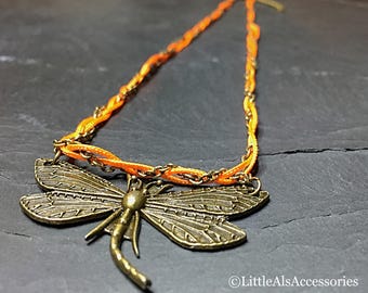 Sansa Stark Dragonfly Necklace, Bronze Dragonfly Necklace, Sansa Stark, Game Of Thrones, GoT Jewelry, Dragonfly Necklace, Replica Jewelry
