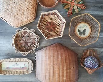 Wall Baskets Decor basket wall decor | etsy Wall Baskets Decor basket wall decor | etsy