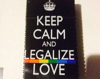 LBGT Gay Pride Cigarette Case 100's or king size