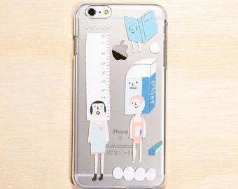 Stationery - Clear Phone case - iPhone 7 Plus, iPhone 7, iPhone 6, iPhone 6 Plus
