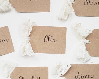 place cards tags