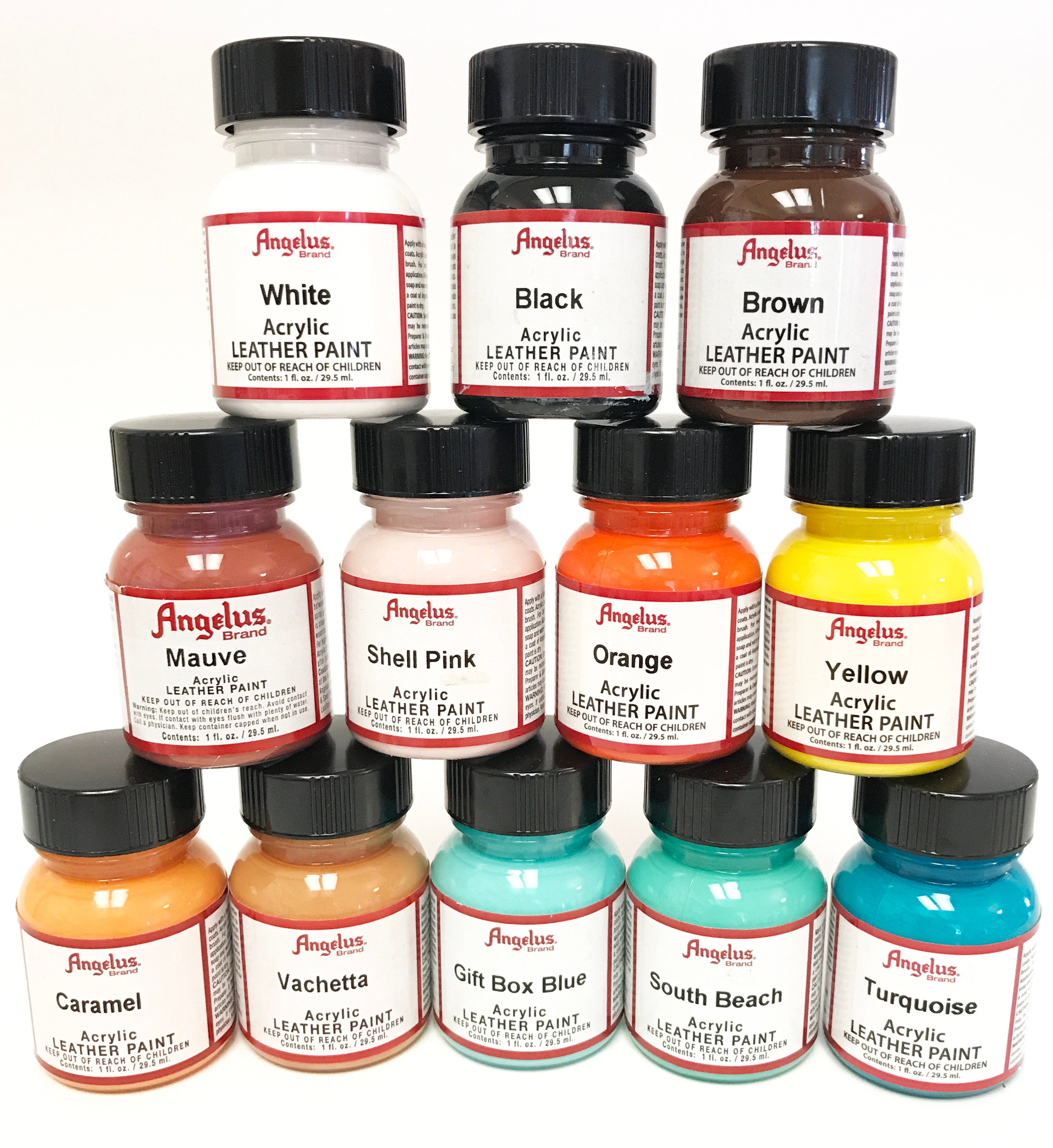 Angelus Acrylic Leather Paint Starter Kits