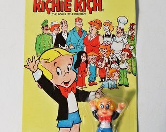 Richie Rich 1981 Action Figure MOC Dimensions for Children No. 22100, Harvey