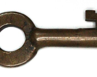 Antique CPR Railroad Brass Switch Key